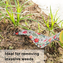 Load image into Gallery viewer, Awefrank Weed Puller Tool, Metal Leverage Base and V-shaped forks for Easy Weed Removal & Deeper Root Digging, Heavy Duty Stainless Steel with Wood Handle for Gardening