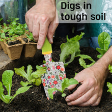 Load image into Gallery viewer, Awefrank Garden Shovel with Measurement Mark, Sturdy Heavy Duty Gardening Tool Trowel/Hand Shovel/Garden Spade