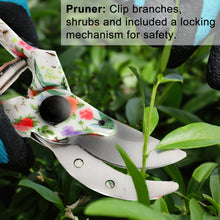 Load image into Gallery viewer, Awefrank Professional Premium Titanium Bypass Pruning Shears - Use As Pruners, Garden Shears, Heavy Duty Handheld Pruning Shears For Gardening, Clippers, Pruning Scissor Tool