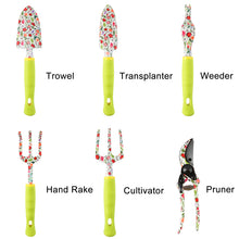 Load image into Gallery viewer, Awefrank Garden Tool Set,Cute Gardening Gifts for Women,Birthday Gifts for Mom,Heavy Duty Tool Kit with Gloves