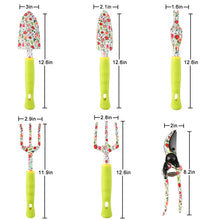 Load image into Gallery viewer, Awefrank Garden Tool Set,Cute Gardening Gifts for Women,Birthday Gifts for Mom,Heavy Duty Tool Kit with Gloves