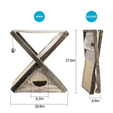 Load image into Gallery viewer, Caando Cat Scratching Board, Sisal Triangle Base Cat Climbing Frame Toy Cat Scratching Ball for Indoor Cats