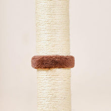Load image into Gallery viewer, Petrue Cat Scratching Post, Claw Scratcher with Sisal Rope and Covered with Soft Smooth Plush, Vertical Scratch, Modern Stable Design