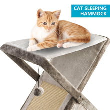 Load image into Gallery viewer, Caando Cat Scratching Board, Sisal Triangle Base Cat Climbing Frame Toy Cat Scratching Ball for Indoor Cats