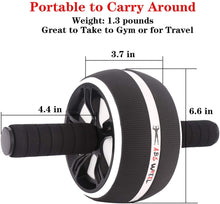 Load image into Gallery viewer, Awefrank Ab Roller for Abs Workout Ab Roller Wheel