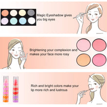 Load image into Gallery viewer, AWEFRANK Kids Makeup Kit for Girls, Girl Makeup Toy, Washable, Non-Toxic Pretend Play Makeup Toys for Girls, Girl Cosmetic Toy Beauty Set, Real Makeup Girl Gift