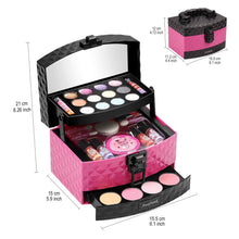 Load image into Gallery viewer, AWEFRANK Kids Makeup Kit for Girls, Girl Makeup Toy, Washable, Non-Toxic Pretend Play Makeup Toys for Girls, Girl Cosmetic Toy Beauty Set, Real Makeup Girl Gift