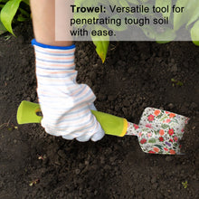 Load image into Gallery viewer, Awefrank Heavy-Duty Trowel Garden Tool, Stainless Steel Serrated Hand Shovel for Effortless Digging, Weed Control, and Precise Bulb Planting
